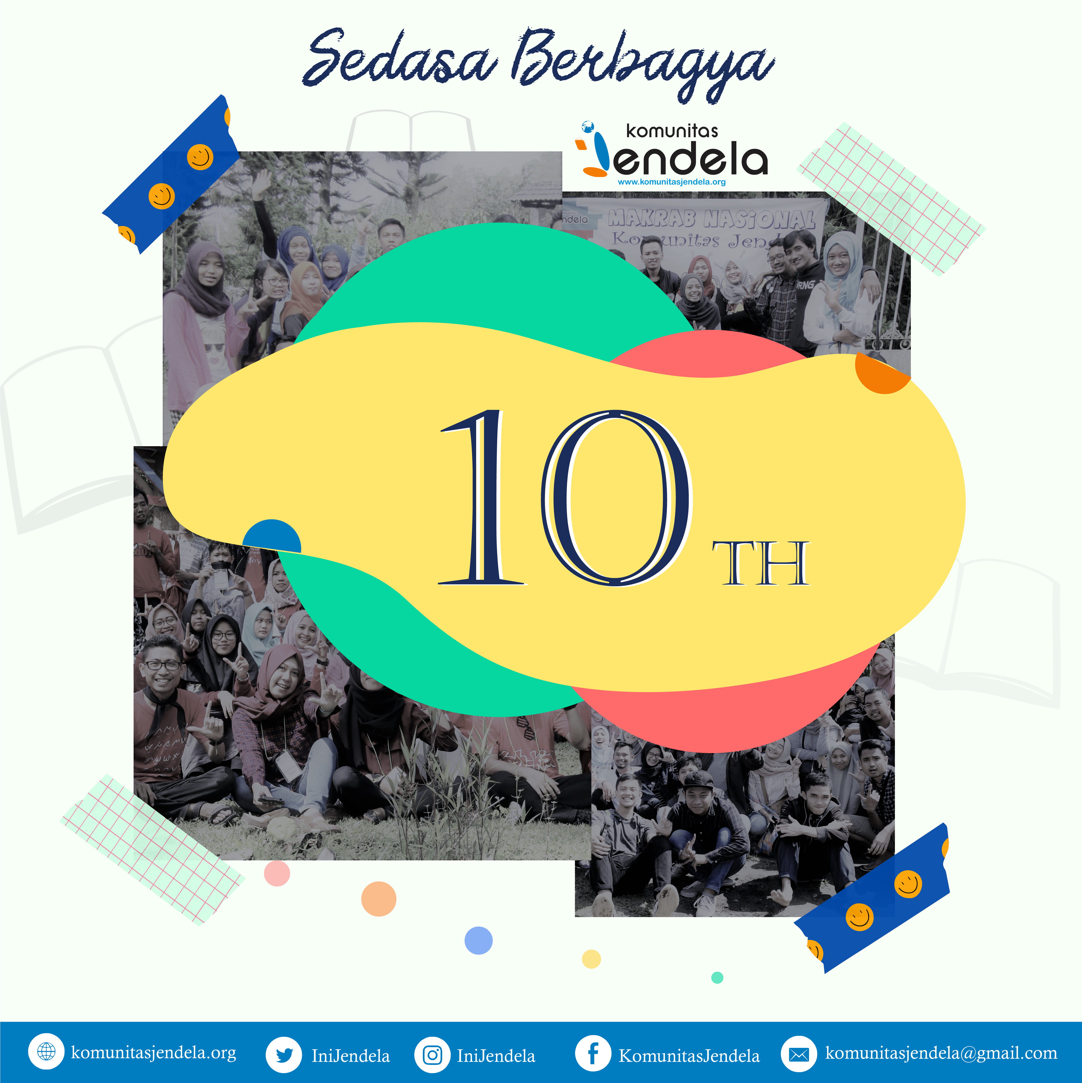 Sedasa Berbagya, 10 Tahun Komunitas Jendela